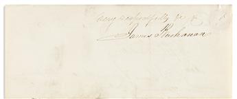 (PRESIDENTS--19TH CENTURY.) Group of 7 letters, each Signed, to various recipients,